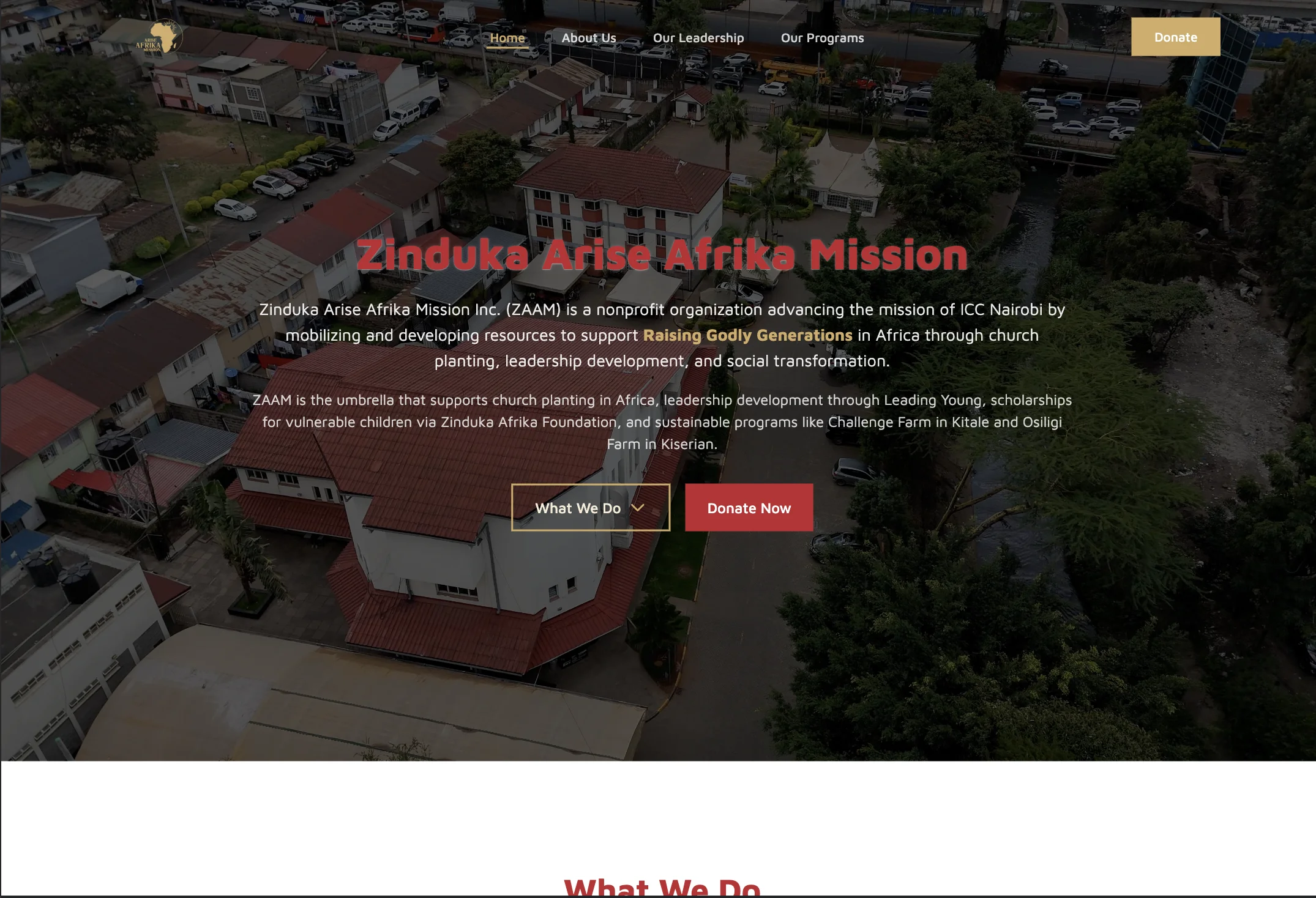 Zinduka Arise Afrika Mission — screenshot 1